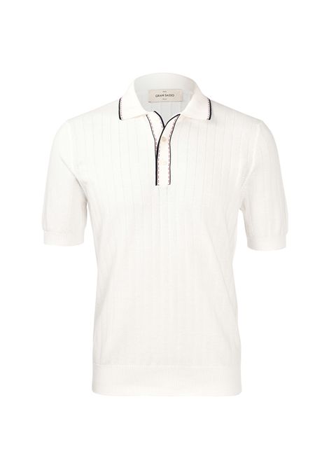 Polo Gran sasso Skipper uomo 5717018047 Bianca Gran sasso | Polo | 5717018047005